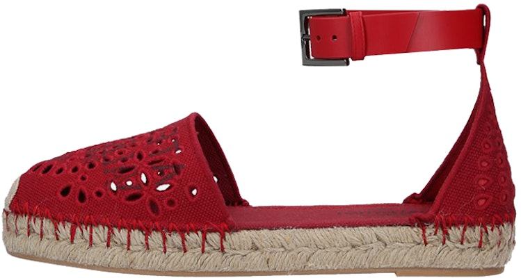 (Women) Valentino 'Red Hollow Canvas Print Fisherman' WW2S0CM2MBKJU5 Buy (Women) Valentino 'Red Hollow Canvas Print Fisherman' WW2S0CM2MBKJU5