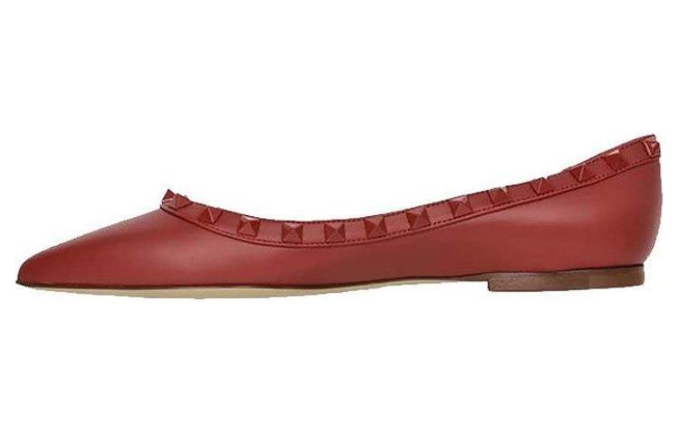 (Women) Valentino 'Red Pointed-Toe Slip-On' QW1S0403VB80RO