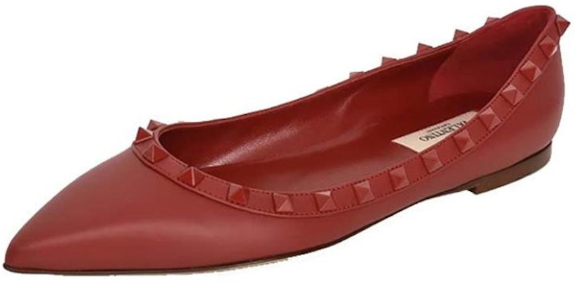 (Women) Valentino 'Red Pointed-Toe Slip-On' QW1S0403VB80RO Order (Women) Valentino 'Red Pointed-Toe Slip-On' QW1S0403VB80RO