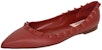 (W) Valentino 'Slip-On Hujung Runcing Merah' QW1S0403VB80RO