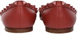 (W) Valentino 'Slip-On Hujung Runcing Merah' QW1S0403VB80RO