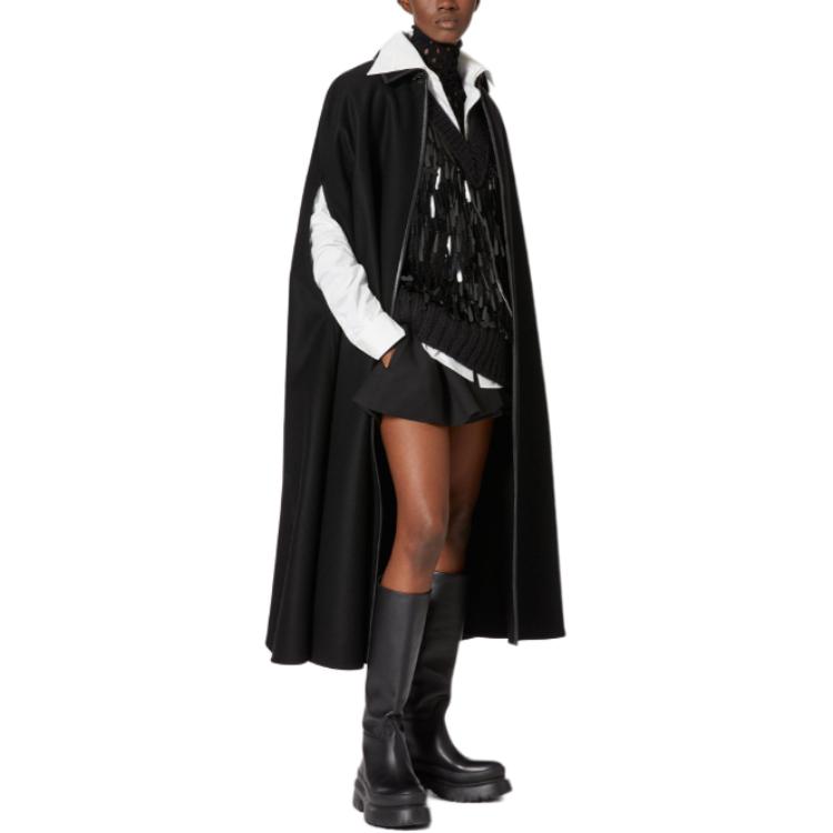 Purchase (W) Valentino 無袖V領套頭背心 黑色 WB0KM02A6S2-0NO