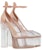 (W) Valentino 'Tumit Tinggi Rosa Empulur Perang' 2W0S0DQ3LAVV6L
