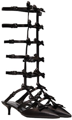 (W) Valentino Tacón Alto con Correa al Tobillo 'Lazo Francés Negro' WW2S0CP9CCC0NO Order (W) Valentino Tacón Alto con Correa al Tobillo 'Lazo Francés Negro' WW2S0CP9CCC0NO