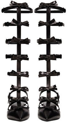 (W) Valentino Tacón Alto con Correa al Tobillo 'Lazo Francés Negro' WW2S0CP9CCC0NO Lookbook (W) Valentino Tacón Alto con Correa al Tobillo 'Lazo Francés Negro' WW2S0CP9CCC0NO