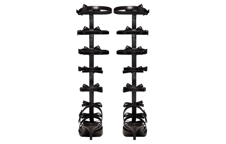 Shop (W) Valentino Tacón Alto con Correa al Tobillo 'Lazo Francés Negro' WW2S0CP9CCC0NO