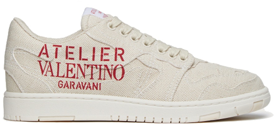 (Women) Valentino Atelier 07 Sneaker 'Cream Red' WW2S0CQ6-YBD-0NE Order (Women) Valentino Atelier 07 Sneaker 'Cream Red' WW2S0CQ6-YBD-0NE