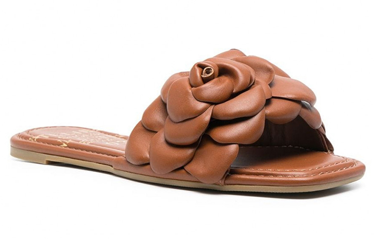 (W) Valentino Atelier 'Brown Flat Slipper' 圖 2
