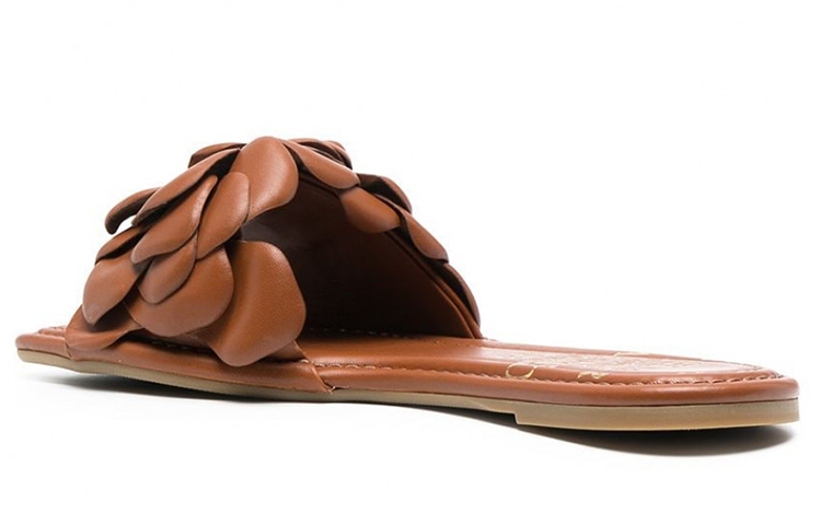 (W) Valentino Atelier 'Brown Flat Slipper' 圖 4