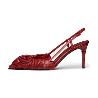 (W) Valentino Atelier 'Red Casual High-Heels'
