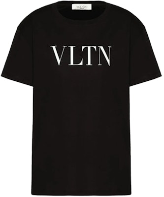 (W) 발렌티노 블랙 로고 프린트 컬러 블록 크루넥 티셔츠 TB3MG07D3V60NI Buy (W) 발렌티노 블랙 로고 프린트 컬러 블록 크루넥 티셔츠 TB3MG07D3V60NI