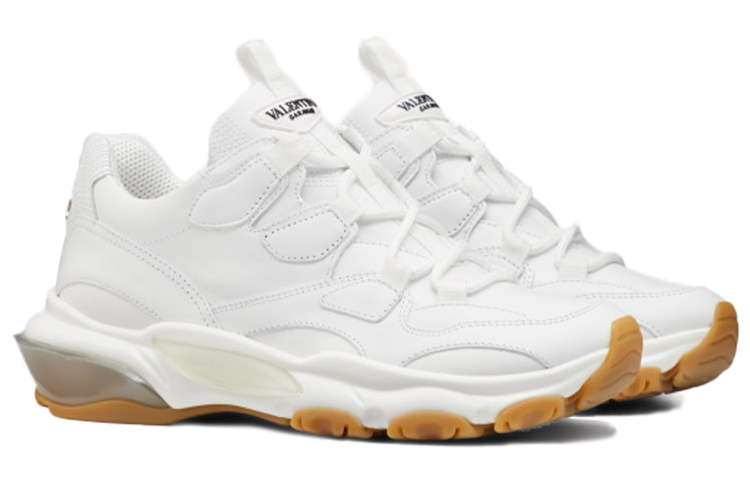 (W) Valentino Bounce Low 'White Calfskin' 圖 2