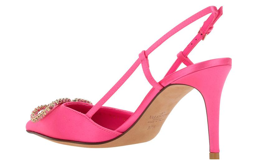 Purchase (Women) Valentino Calfskin Buckle Stiletto Sandals 'Pink Fashion' 1W0S0R01IDUUWQ