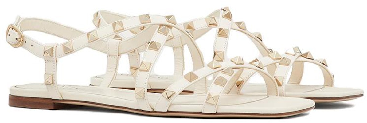 (Women) Valentino Calfskin Strap 'Fashion Sandal White' 3W2S0HR8VODI16 Order (Women) Valentino Calfskin Strap 'Fashion Sandal White' 3W2S0HR8VODI16