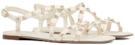 Order (W) Valentino Sandal Kulit Anak Lembu Tali 'Putih Fesyen' 3W2S0HR8VODI16