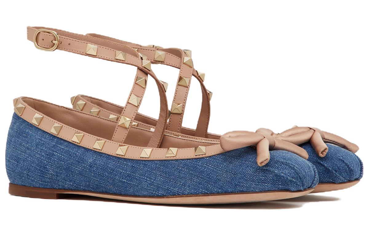 Order 華倫天奴 舒適時尚 休閒單鞋 女款 藍色