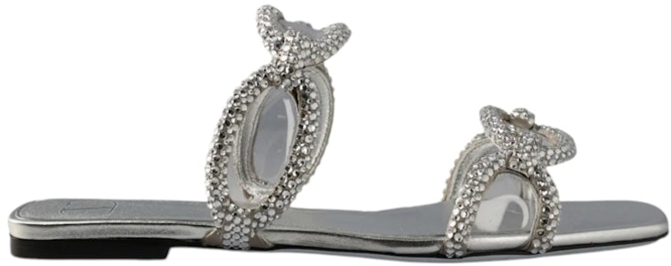 (W) Sandalias Valentino con Cadena Decorativa Sin Cordones 'Plata' 2W2S0GK2APLS13 Buy (W) Sandalias Valentino con Cadena Decorativa Sin Cordones 'Plata' 2W2S0GK2APLS13