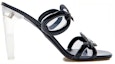 Order (W) Sandal Valentino Rantaian Hujung Terbuka 'Hitam' 2W2S0GH5LMYES7