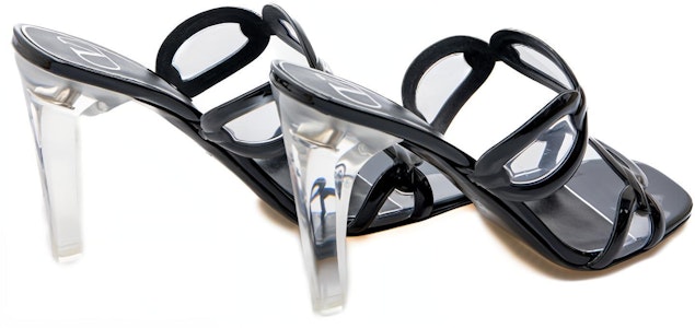 (W) Valentino Garavani '黑色时尚细高跟凉拖' 2W2S0GH5LMYES7 Shop (W) Valentino Garavani '黑色时尚细高跟凉拖' 2W2S0GH5LMYES7