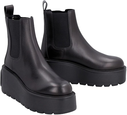 (Women) Valentino Chunky Sole Ankle Platform Boot 'Black' WW2S0AP7RBJ-0NO Lookbook (Women) Valentino Chunky Sole Ankle Platform Boot 'Black' WW2S0AP7RBJ-0NO