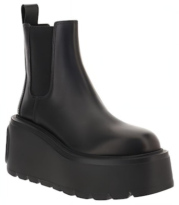 (Women) Valentino Chunky Sole Ankle Platform Boot 'Black' WW2S0AP7RBJ-0NO Shop (Women) Valentino Chunky Sole Ankle Platform Boot 'Black' WW2S0AP7RBJ-0NO