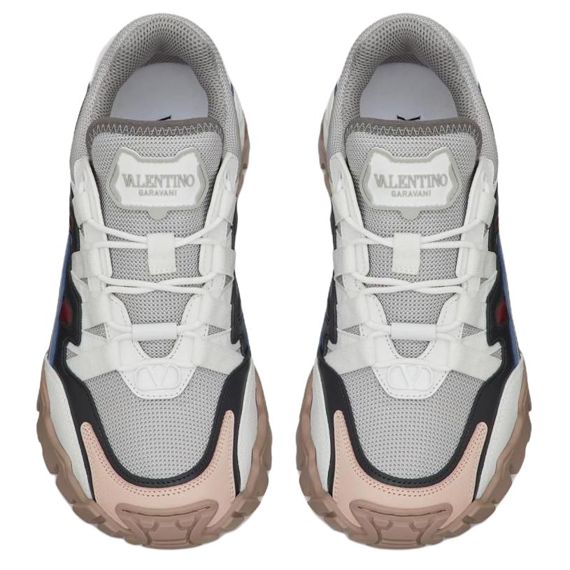 (W) Valentino Climber 'White Blue Patchwork' 圖 4