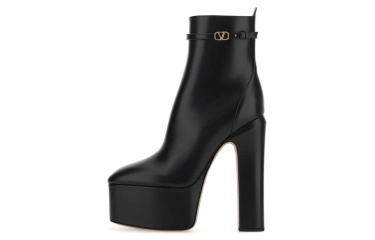 (W) Valentino Fashion Ankle Boot 'Black'