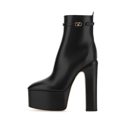 (W) Valentino Fashion Ankle Boot 'Black'