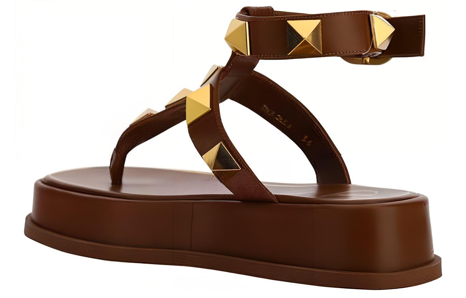 Lookbook (Women) Valentino Fashion Sandal 'Brown' XW2S0DL0HBEL94