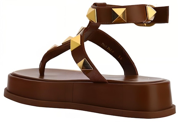 (W) Sandal Fesyen Valentino 'Coklat' XW2S0DL0HBEL94 Lookbook (W) Sandal Fesyen Valentino 'Coklat' XW2S0DL0HBEL94