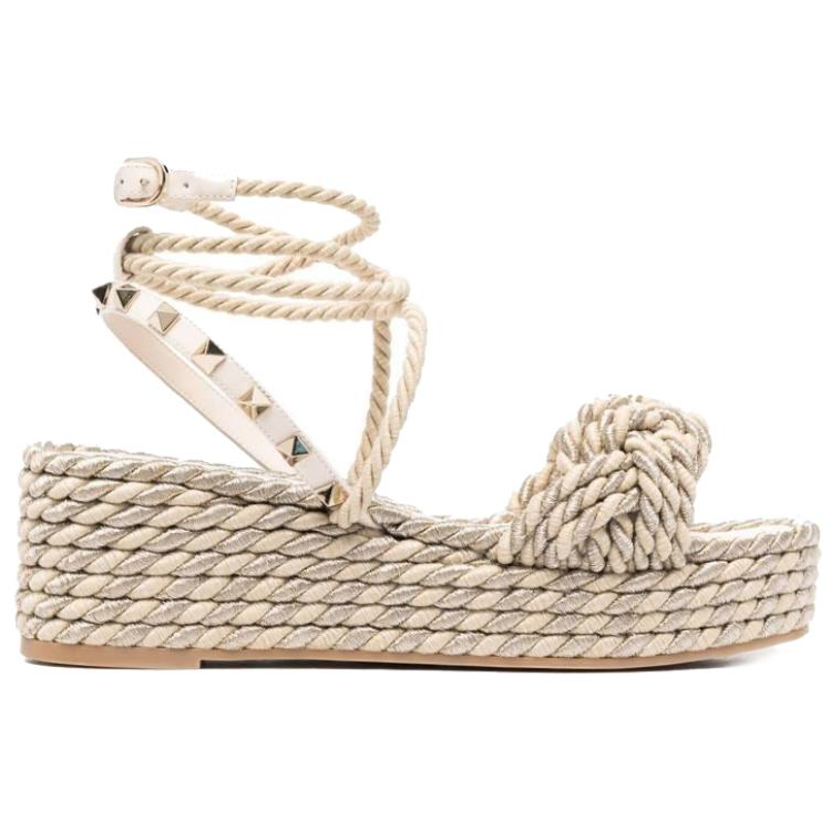 (W) Valentino Fashion Sandal 'Light Ivory' 圖 2