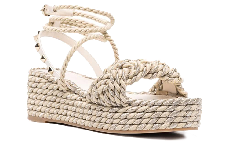 (W) Valentino Fashion Sandal 'Light Ivory' 圖 3