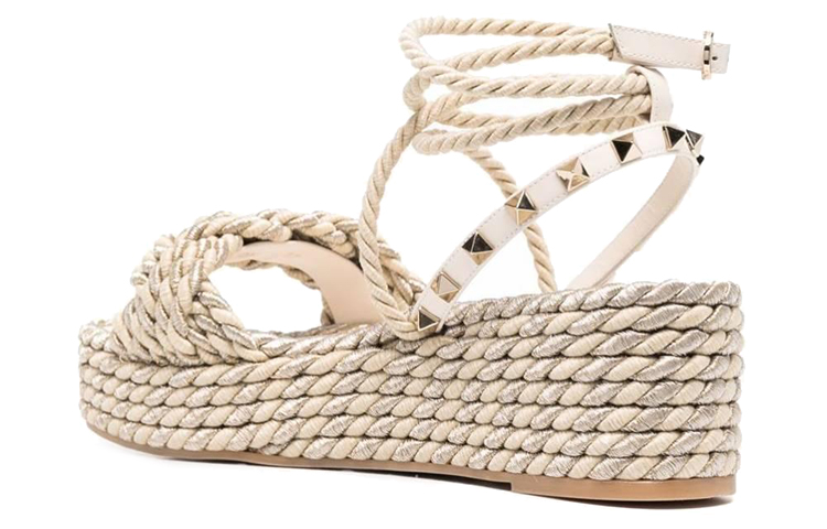 (W) Valentino Fashion Sandal 'Light Ivory' 圖 4