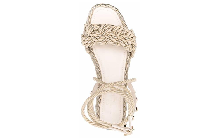 (W) Valentino Fashion Sandal 'Light Ivory' 圖 5