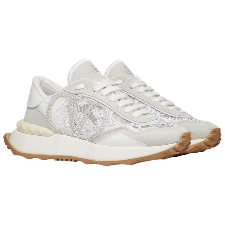 (W) Valentino Fashion Strap Low 'Beige' 圖 3