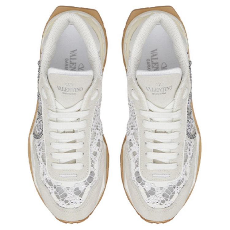 (W) Valentino Fashion Strap Low 'Beige' 圖 4