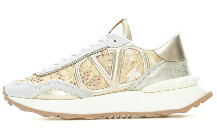 (W) Valentino Fashion Strap Low 'Gold'