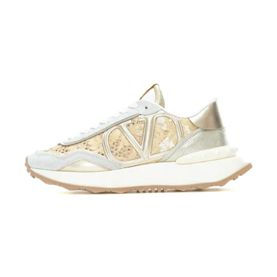 (W) Valentino Fashion Strap Low 'Gold'