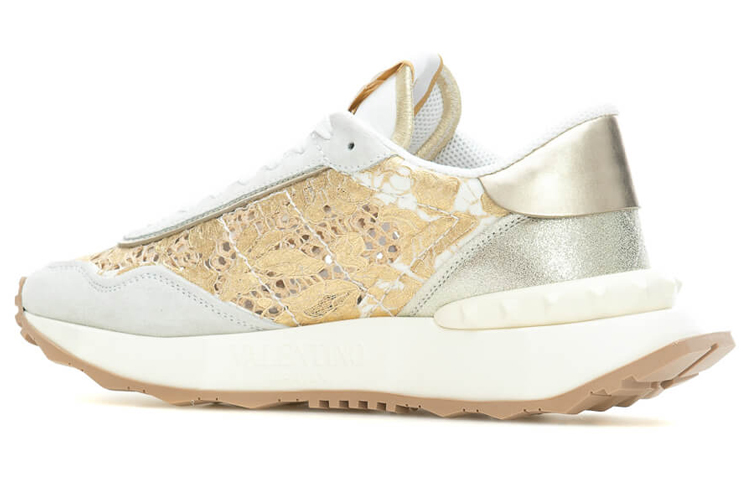 (W) Valentino Fashion Strap Low 'Gold' 圖 5