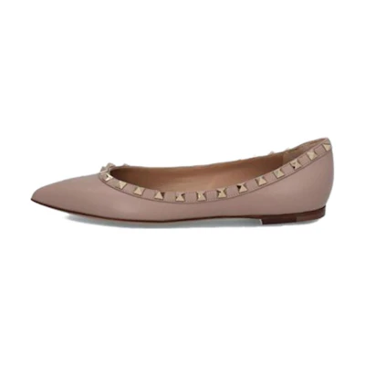 (W) Valentino Flat Boat 'Nude'