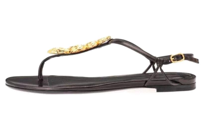 Buy (W) Valentino Sandal Gesper Datar 'Hitam' Fashion TW2S0V63HUZ0NO
