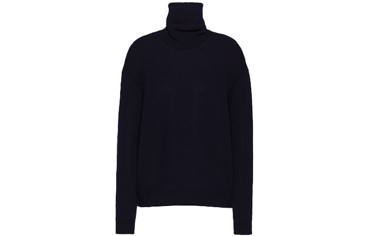 Order (W) 발렌티노 FW21 블랙 로고 캐시미어 스웨터 WB3KCC276MF598