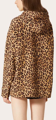 (W) ヴァレンティノ FW21 レオパード柄 ニット フーディ ブラウン ファッションセーター WB3MF12H6P2AN2 Shop (W) ヴァレンティノ FW21 レオパード柄 ニット フーディ ブラウン ファッションセーター WB3MF12H6P2AN2