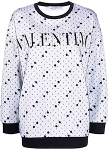 (W) Valentino FW21 Sweatshirt Pola Letter Dot Hitam. WB0MF13G6RBA01 Buy (W) Valentino FW21 Sweatshirt Pola Letter Dot Hitam. WB0MF13G6RBA01