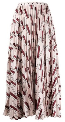 (W) Falda Maxi Casual Plisada con Estampado Floral Multicolor Valentino FW21 Mujer. TB3RA5K454RP45 Order (W) Falda Maxi Casual Plisada con Estampado Floral Multicolor Valentino FW21 Mujer. TB3RA5K454RP45