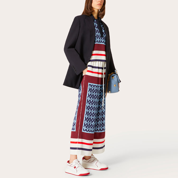 Purchase (W) Valentino FW21 印花斜紋休閒褲 WB3RB4D46JGC49