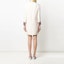 Shop (W) Valentino FW21 Vestido Blanco de Lentejuelas Bordadas de Manga Larga BVAQZ51CFO06