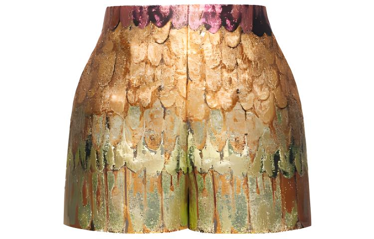 (Women) Valentino FW22  Patterned Print Casual Shorts Multicolor 2B3RF2A07LRM12