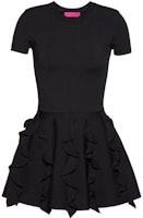 (W) Valentino FW22 修身純黑圓領短袖連衣裙. 1B0KD09A7K30NO Order (W) Valentino FW22 修身純黑圓領短袖連衣裙. 1B0KD09A7K30NO