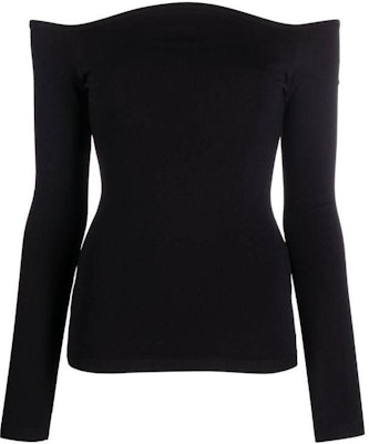 (W) Valentino FW22 Baju Sejuk Hitam Lengan Panjang Warna Solid 1B0KC39N7K50NO Order (W) Valentino FW22 Baju Sejuk Hitam Lengan Panjang Warna Solid 1B0KC39N7K50NO